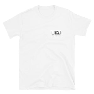 TOMKAT Logo Double Sided Short-Sleeve Unisex T-Shirt